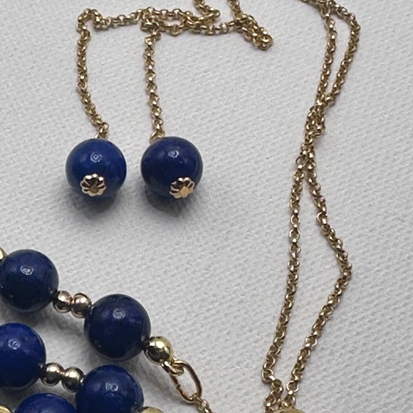 4 ways Lapis Lazuli Necklace - Picture 10 of 11